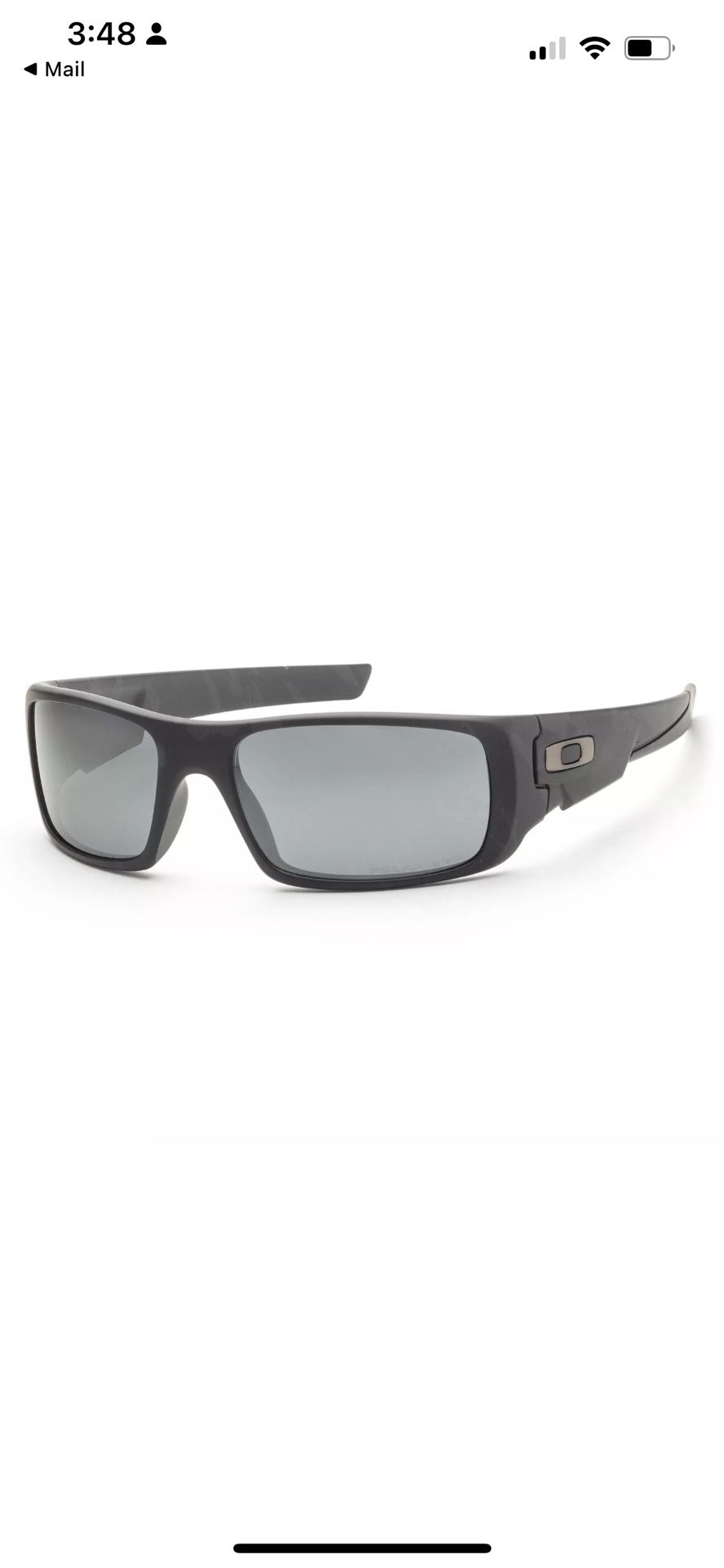 Brand New Oakley Men's Polarized 009239-31 Crankshaft 60mm Shadow Camo Sunglasses