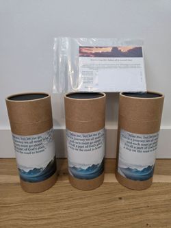 Cremation scattering tubea