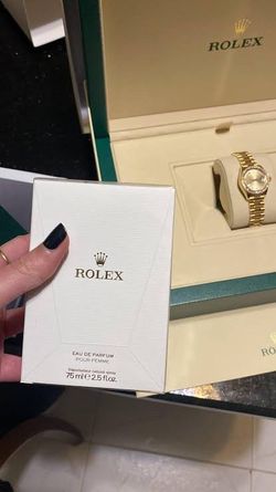 Rolex Eau De Perfume Pour Femme Rose Gold 75ml 2.5oz