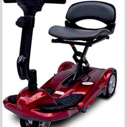 EV Rider Folding Travel Transport Mobility Scooter - Lightweight, Portable, Simple to Store, Manual Fold - Easy Move