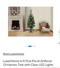 Christmas trees set of 2