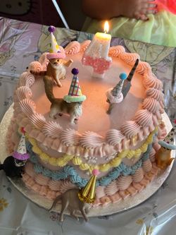 Fake vintage cake