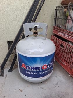 Empty Propane Tank