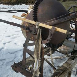 Vintage Jeager cement mixer