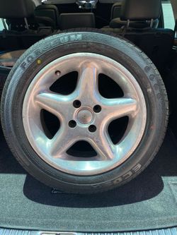 15” wheels and tires