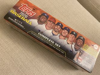 Topps Baseball Complete Set - 2020 - New, Never Opened- MLB - Orange- Rookie Relic Or Autograph