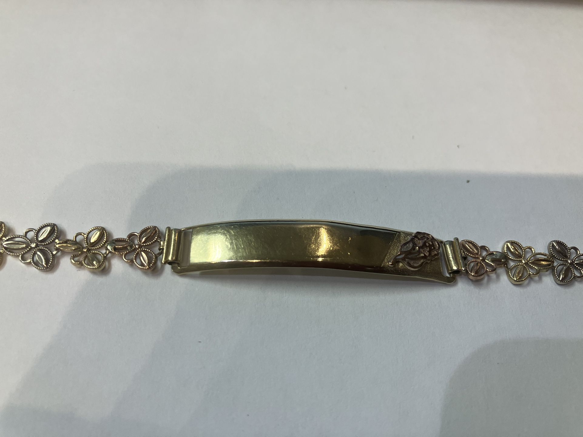 14k Gold Bracelet #109936-1 MJ