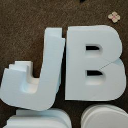 Foam Letters Lot Bundle