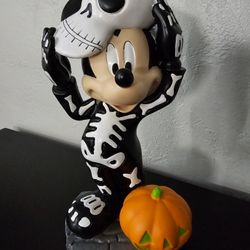 Disney Mickey Mouse Skeleton Halloween Decor