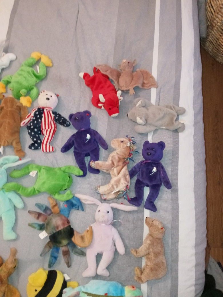 Genuine Beanie babies Collection