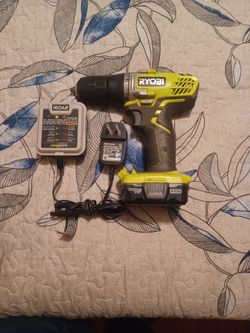Ryobi drill set 12v