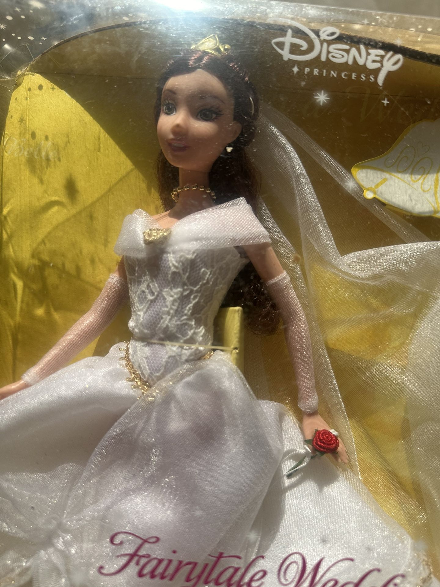 the Disney Fairytale Wedding Barbie doll Bel