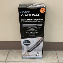 SHARK WANDVAC CORD-FREE HANDHELD VACUUM.