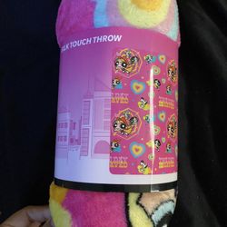 Power Puff Girls Plush Blanket 