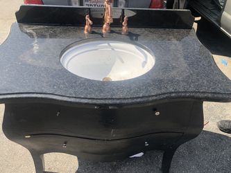 Marble Top Sink