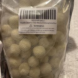 Aquafa Ceramic Filter Media Yellowsphere 20oz (E) 