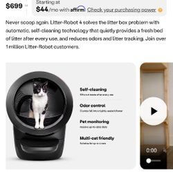 Automatic Cat Litter Box 