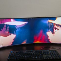 Samsung 49inch Monitor With Mount Stand 