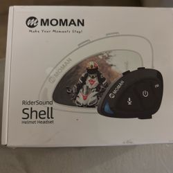  Headset Ridersound Shell helmet Headset 