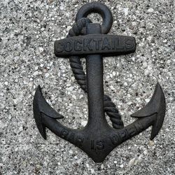 Vintage Iron Anchor H 14” X W 12” Qty. 1
