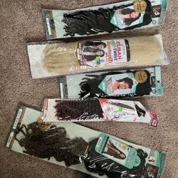 Braiding hair/crochet locs 