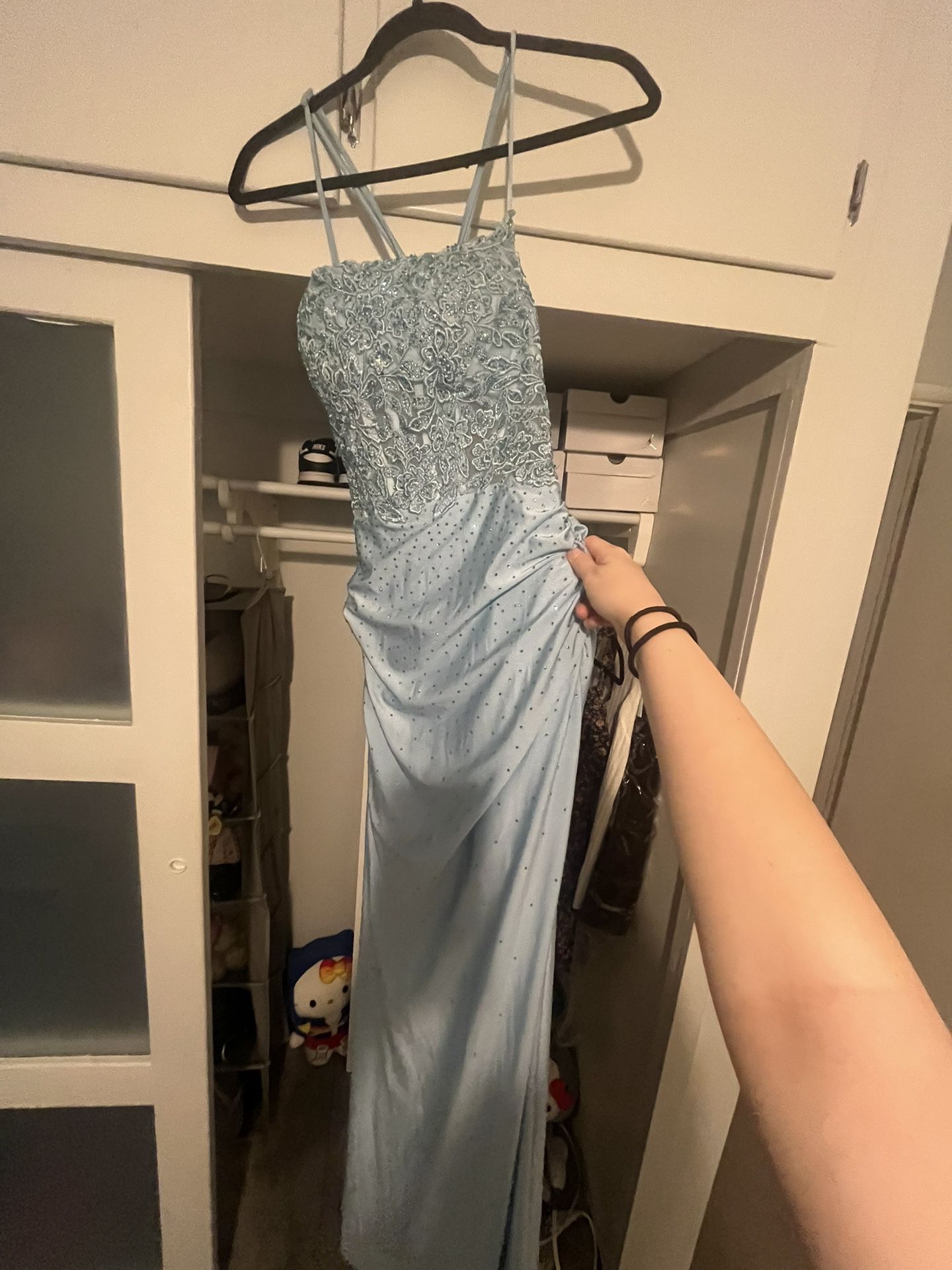 Sky Blue Formal Dress 