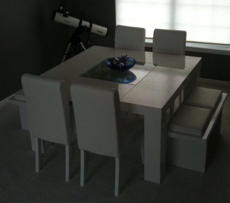 White Dining Room Table - Brand New