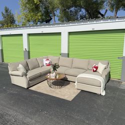 Arhaus Landsburry 3-Piece Sectional with Chaise