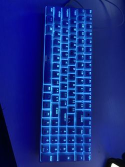 Blue color keyboard