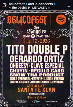 Belicofest tickets