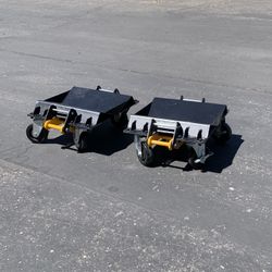 BRAND NEW OMEGA HEAVY DUTY 2000LBS. 3IN1 CAR DOLLY SET PAIR