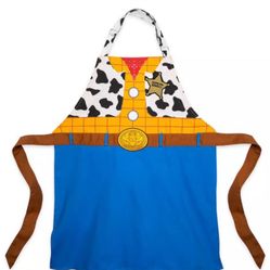 Disney Parks Woody Toy Story Adult Kitchen Costume Apron WDW - NEW