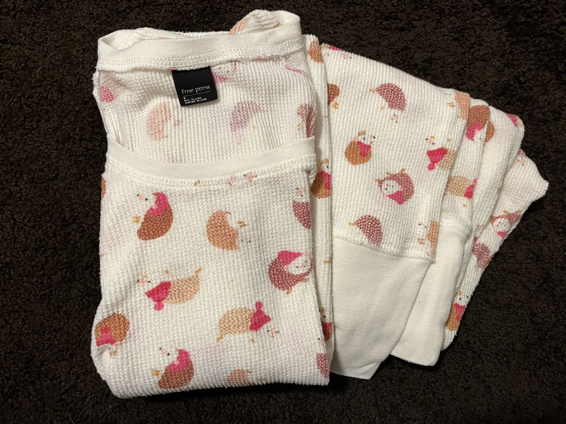 Free Press Women’s Hedgehog Print Pajamas