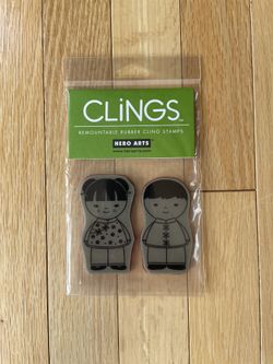 Hero Arts Clings CO Friends Rubber Stamps
