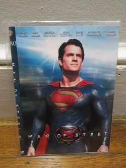 Superman Man Of Steel DVD Sealed 2013