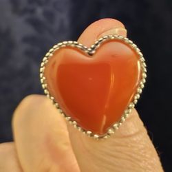 Red Carnelian Ring