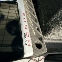 Punch P500.2 Full Range 2 Channel Amp 