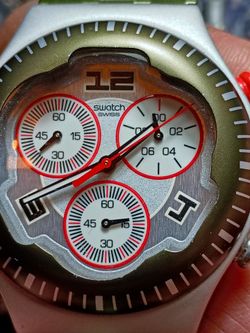 Swatch Swiss Chronograph Watch