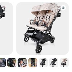 Strolee Double Stroller Brand New No Box 