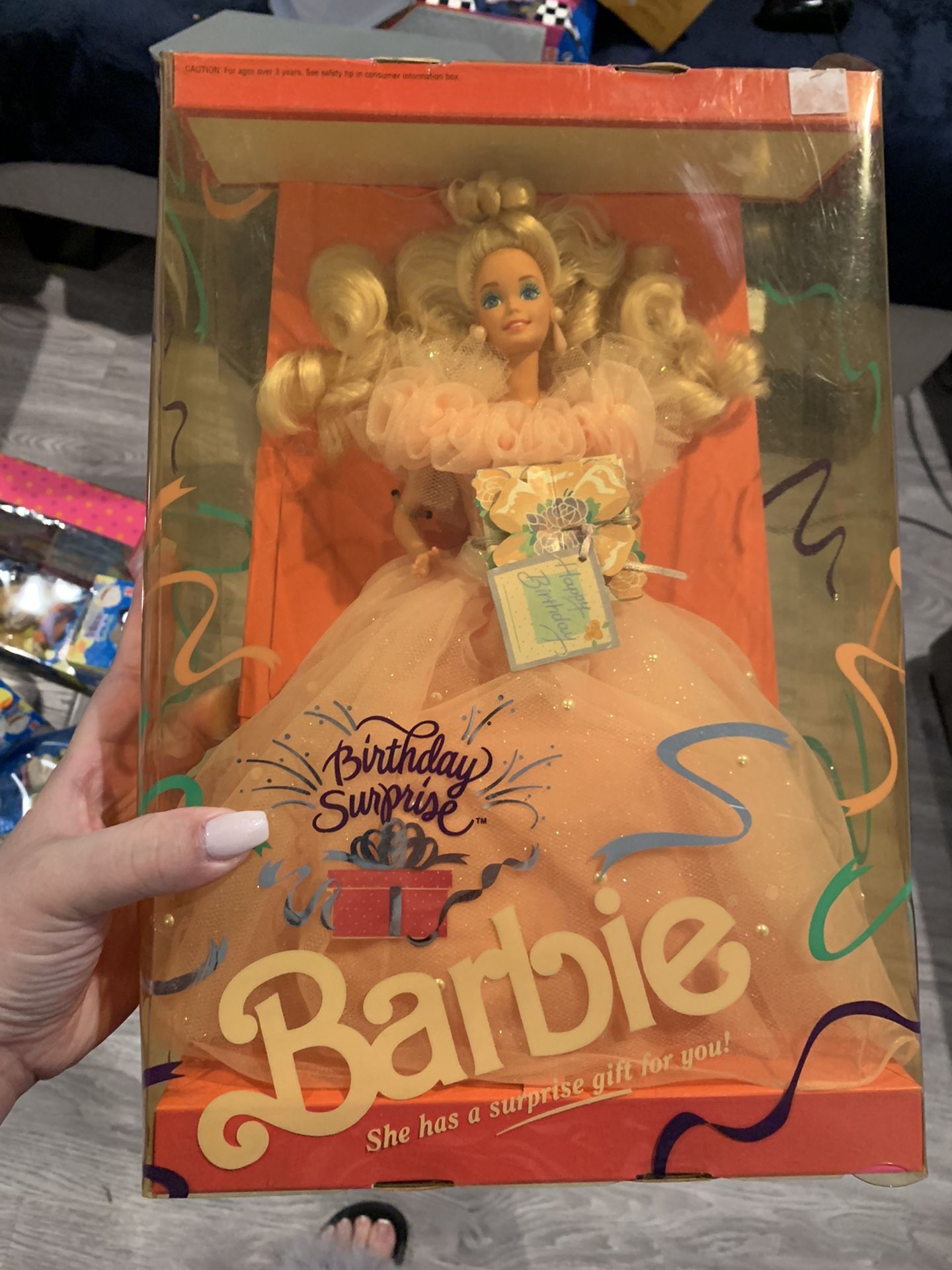 Birthday Surprise Barbie 1991