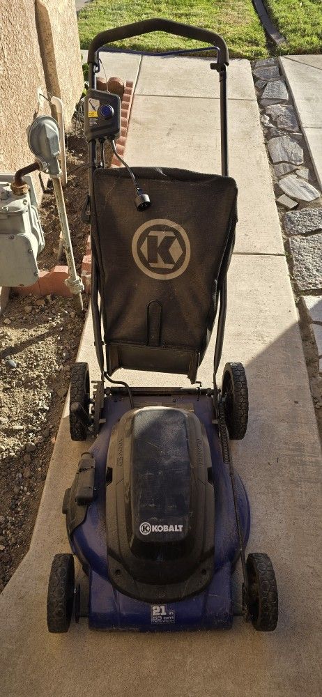 Kobalt Electric Lawn Mower