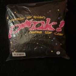 Sp5der P*nk Hoodie 'Black'