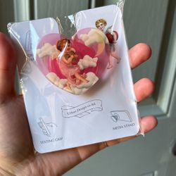 Cute Y2K Style Phone grips angle Heart Shape 2colors