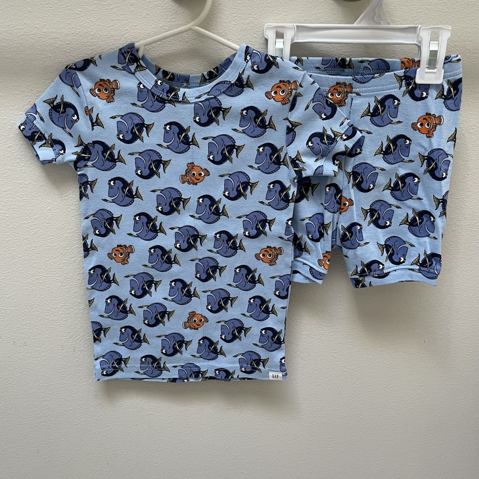 NWOT Pixar Baby Gap Organic Cotton Nemo Pajamas 