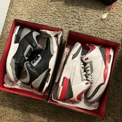 jordan 3 size 10.5m og all