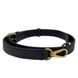 Louis Vuitton Black Leather Shoulder Strap – Noir