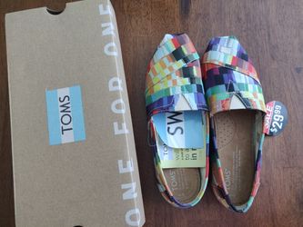 Toms shoes Size 6 Multicolor 