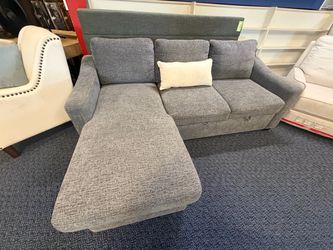 Sleeper sofa w/ Reversible storage chaise