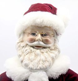 Glass Santa Claus
