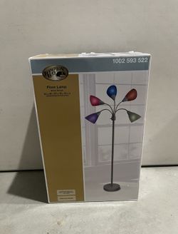 Hampton Bay 67” Floor Lamp Multi Colored Shades 